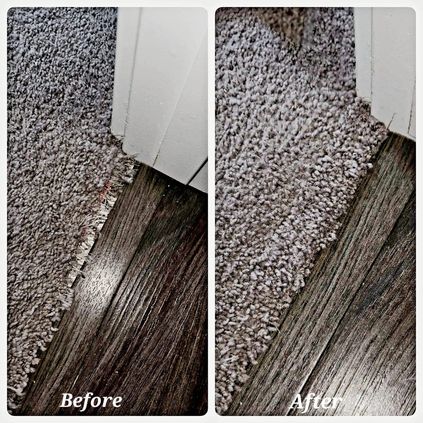 Before and after: Edge & transition detail